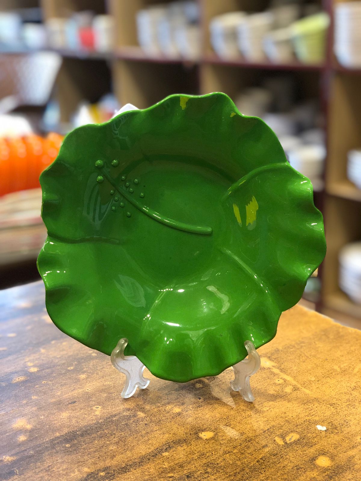 Leaves Style Snacks Plate