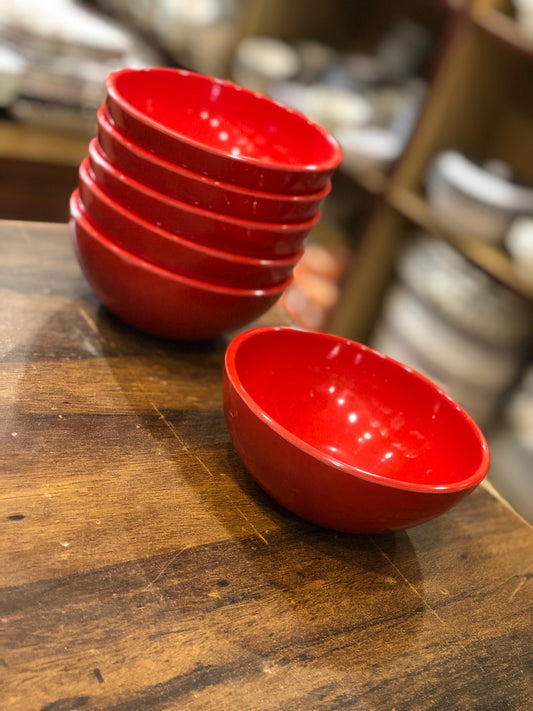 Set of 6 Piece Dessert and Soup Bowl